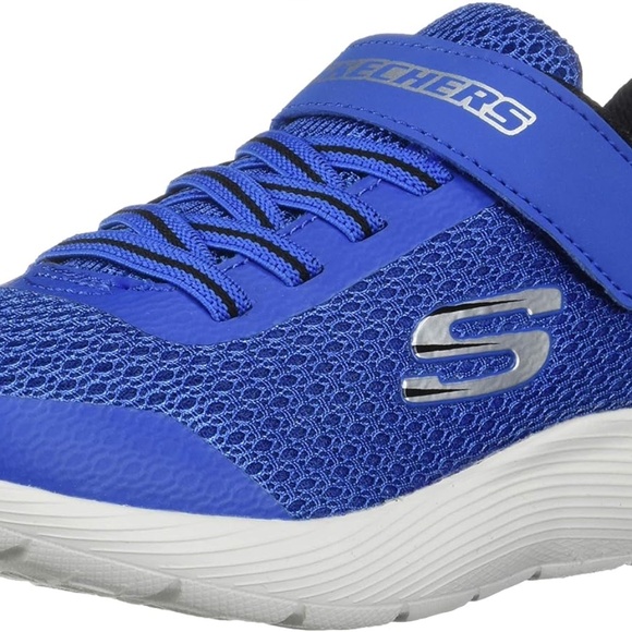 BRAND NEW boy toddler skechers Dyna lite velcro shoes size 5 & 6 - Picture 2 of 6